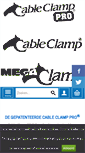 Mobile Screenshot of cableclamp.nl